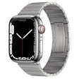 For Apple Watch 42mm PG60 Single Bead Bamboo Joint Titanium Metal Watch Band(Silver) - free shipping - PMC TechLife - Order now!