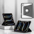 For iPad Pro 11 2024 Magnetic Split Leather Smart Tablet Case with Pen Slot(Black) - iPad Pro 11 2024 Cases by PMC TechLife | Online Shopping South Africa | PMC TechLife | Buy Now Pay Later Mobicred