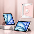 For iPad Air 13 2024 Magnetic Split Leather Smart Tablet Case with Pen Slot(Pink) - iPad Air 13 2025 / 2024 Cases by PMC TechLife | Online Shopping South Africa | PMC TechLife | Buy Now Pay Later Mobicred
