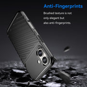 For iPhone 16 Thunderbolt Shockproof Soft TPU Phone Case(Black)