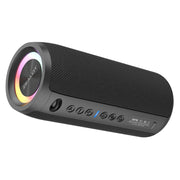 Zealot S51 Pro Shocking Bass Bluetooth Speaker with Colorful Light(Black)