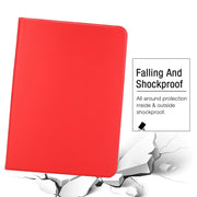 For iPad Pro 13 2024 Stretch Voltage Plain Leather Smart Tablet Case(Red)