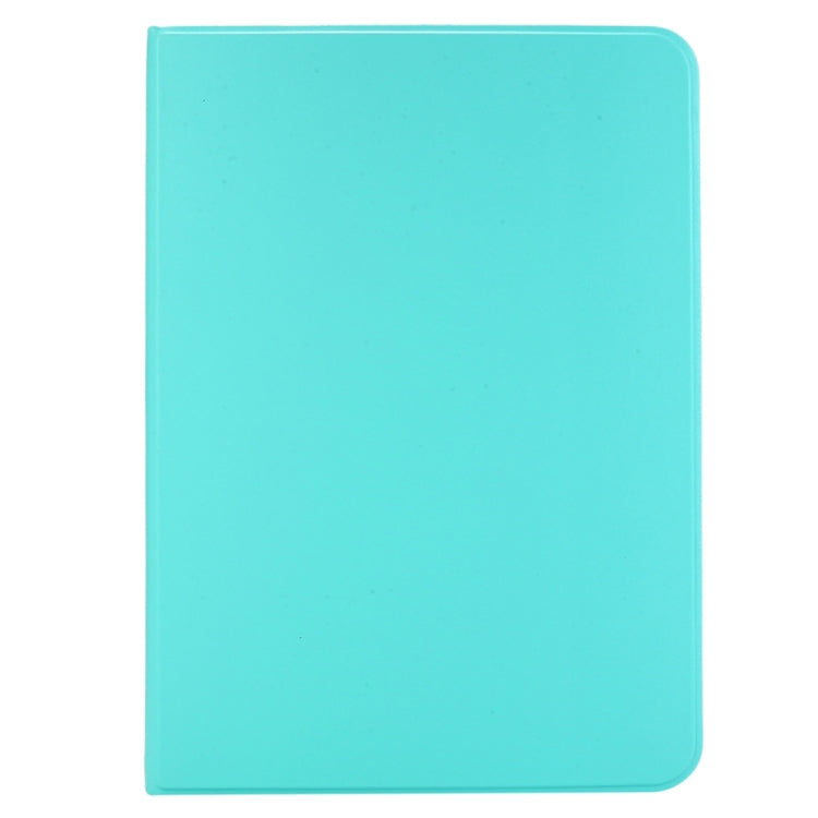For iPad Pro 13 2024 Stretch Voltage Plain Leather Smart Tablet Case(Green)