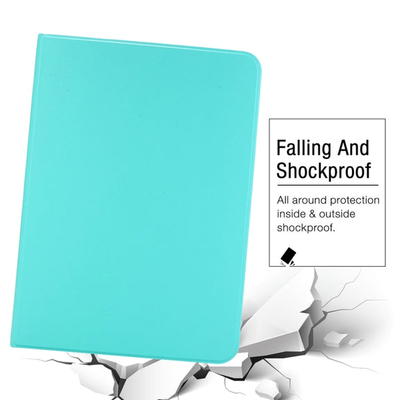 For iPad Pro 13 2024 Stretch Voltage Plain Leather Smart Tablet Case(Green)