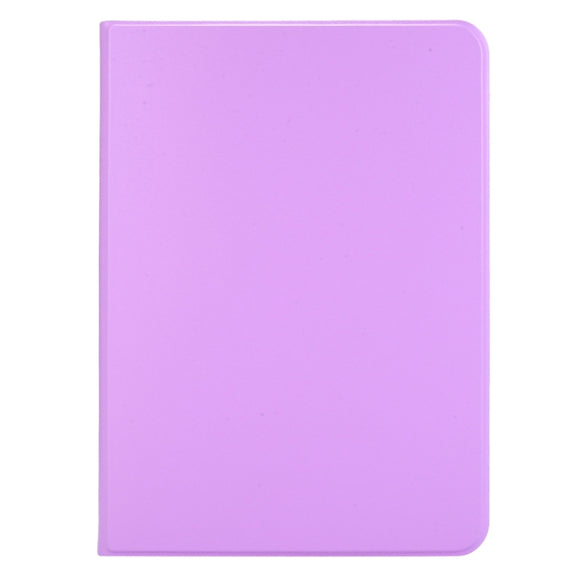 For iPad Pro 13 2024 Stretch Voltage Plain Leather Smart Tablet Case(Purple)
