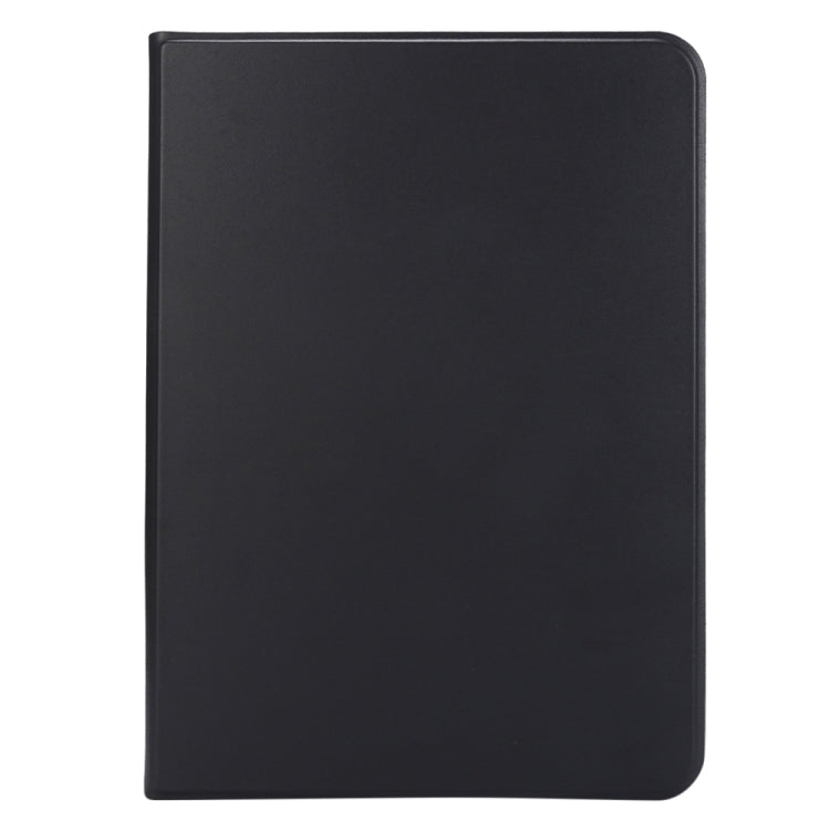 For iPad Air 13 2024 Stretch Voltage Plain Leather Smart Tablet Case(Black)