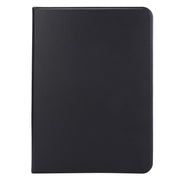 For iPad Air 13 2024 Stretch Voltage Plain Leather Smart Tablet Case(Black)
