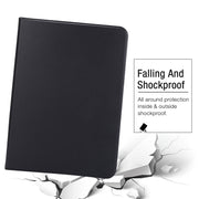 For iPad Air 13 2024 Stretch Voltage Plain Leather Smart Tablet Case(Black)
