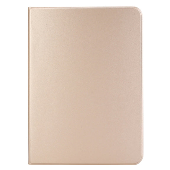 For iPad Air 11 2024 Stretch Voltage Plain Leather Smart Tablet Case(Gold)