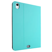 For iPad Air 11 2024 Stretch Voltage Plain Leather Smart Tablet Case(Green)