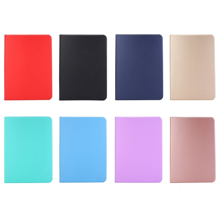 For iPad Air 13 2024 Stretch Voltage Plain Leather Smart Tablet Case(Red)