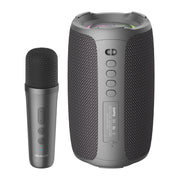 Zealot S61M RGB Rhythmic Light Karaoke Wireless Speaker, Style:Single Mic(Black)