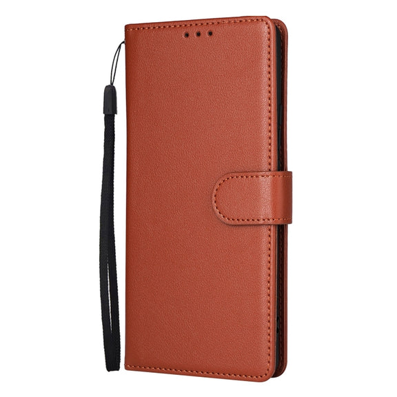 For OPPO Reno11 5G Global 3-Card Slots Multifunctional Leather Phone Case(Brown)