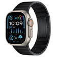 For Apple Watch Ultra 2 49mm PG65 Single Bead Bamboo Joint Spring Bars Titanium Metal Watch Band(Black) - free shipping - PMC TechLife - Order now!