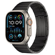 For Apple Watch Ultra 49mm PG65 Single Bead Bamboo Joint Spring Bars Titanium Metal Watch Band(Graphite Black) - Watch Bands by PMC TechLife | Online Shopping South Africa | PMC TechLife | Buy Now Pay Later Mobicred