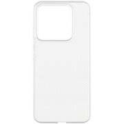 For Xiaomi 14 5G imak 0.7mm Ultra Thin Ripple Texture Phone Case(Transparent White)
