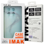 For Xiaomi 14 5G imak 0.7mm Ultra Thin Ripple Texture Phone Case(Transparent Black)