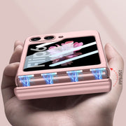 For Samsung Galaxy Z Flip6 GKK Integrated Magnetic Full Coverage Folding Phone Case(Black)