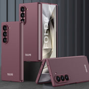 For Samsung Galaxy Z Fold6 GKK Integrated Ultra-thin Full Coverage Protective Case(Wine Red)