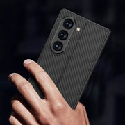 For Samsung Galaxy Z Fold6 GKK Integrated Flip Leather Phone Case(Grey)