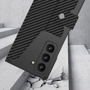 For Samsung Galaxy Z Fold6 GKK Integrated Armor Flip Leather Case with Pen Slot, Stylus Not Included(Titanium Grey)