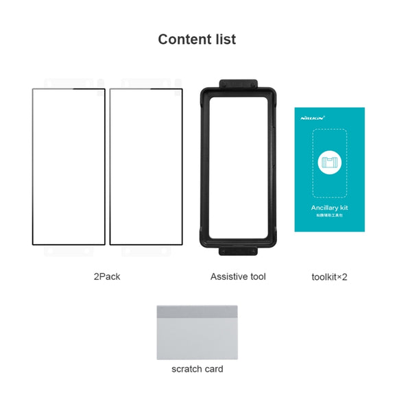 For vivo X Fold3 Pro NILLKIN Impact Resistant Curved Surface Tempered Glass Film
