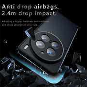 For vivo X200 Pro Armor Precise Hole PC Hybrid TPU Phone Case(Transparent)
