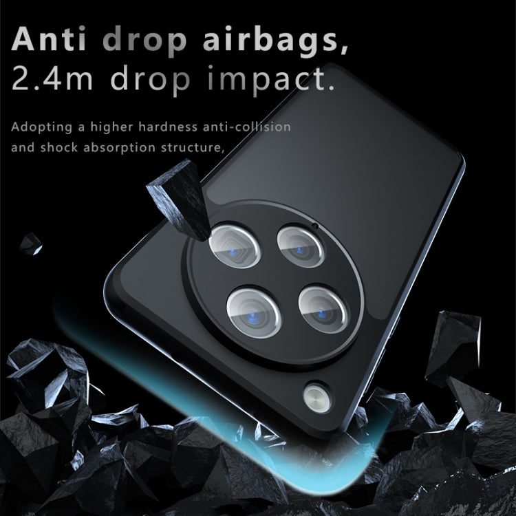 For OPPO Find X8 Pro Armor Precise Hole PC Hybrid TPU Phone Case(Transparent)
