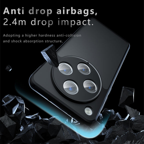 For OPPO Find X8 Pro Armor Precise Hole PC Hybrid TPU Phone Case(Transparent)