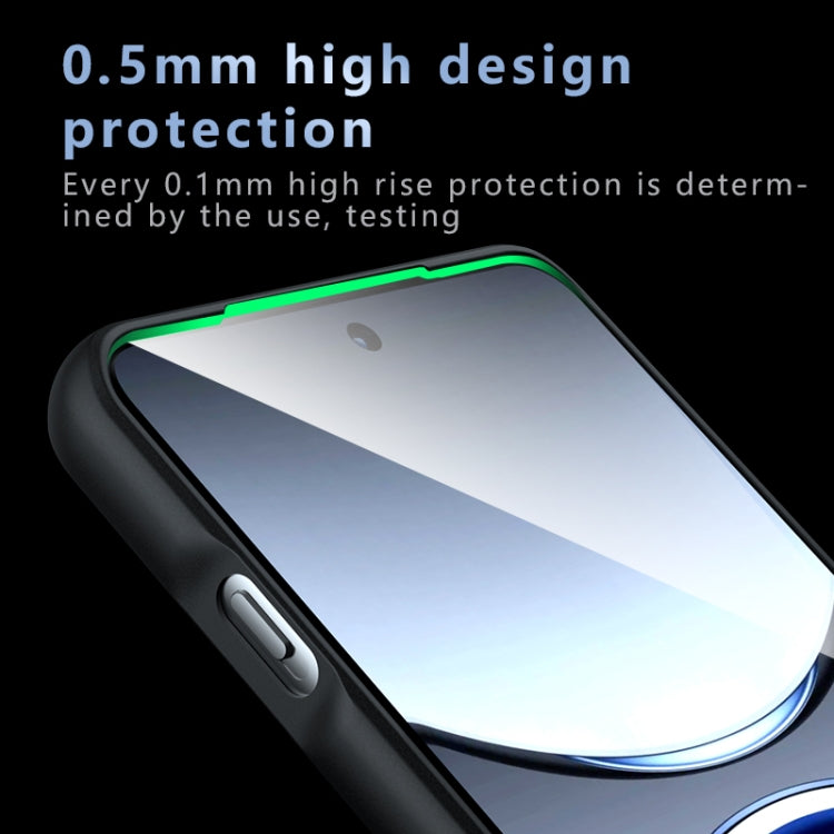 For OPPO Find X8 Pro Armor Precise Hole PC Hybrid TPU Phone Case(Transparent)