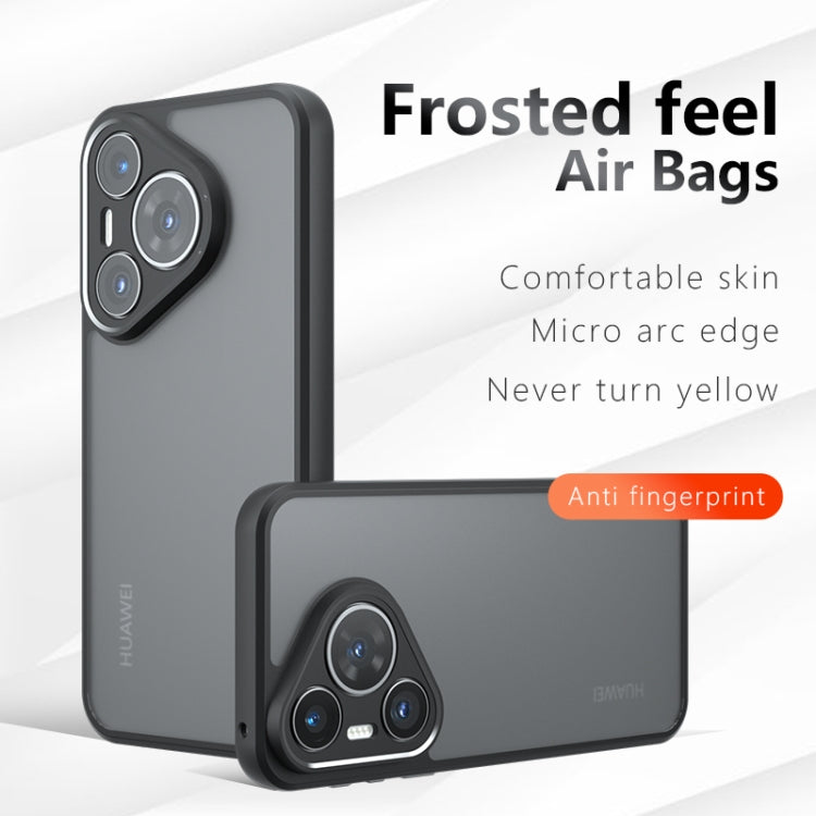 For Huawei Pura 70 Pro / 70 Pro+ Armor Precise Hole PC Hybrid TPU Phone Case(Transparent)