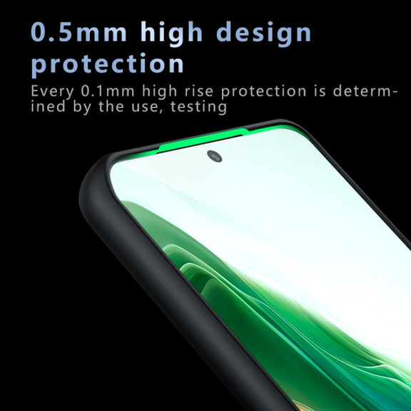 For Honor Magic6 Pro Armor Precise Hole PC Hybrid TPU Phone Case(Frosted Black)