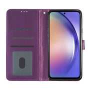 For iPhone 16 Plus Glitter Powder Flip Leather Phone Case(Purple)