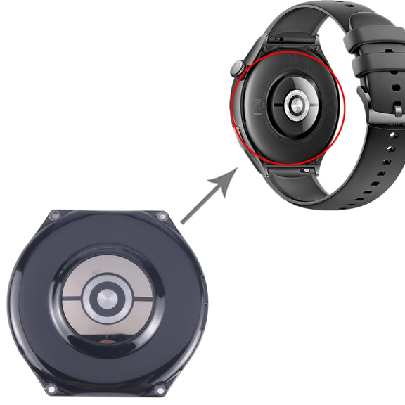 For Huawei Watch 4 Original Rear Housing Cover(Black)