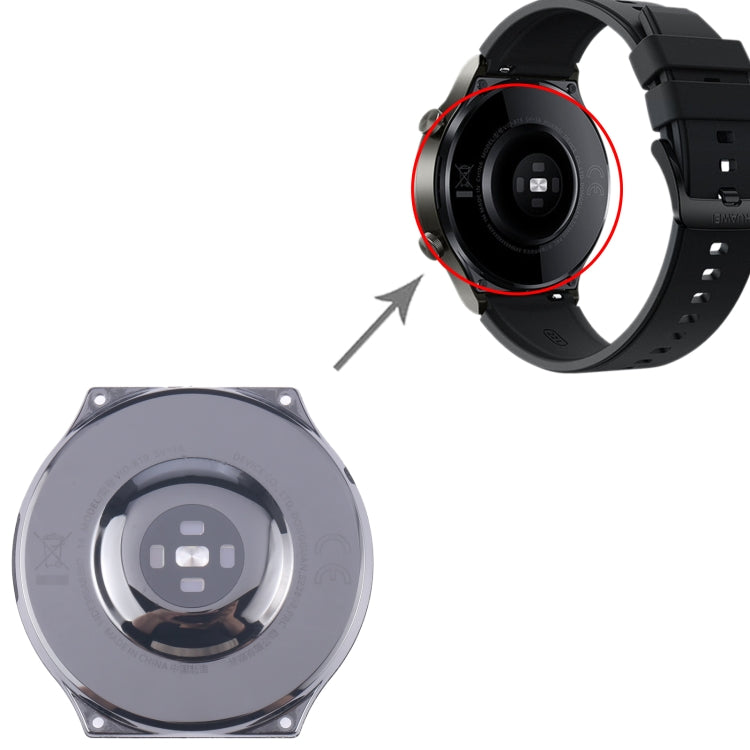 For Huawei Watch GT 2 Pro VID-B19 Original Back Cover Full Assembly(Black)