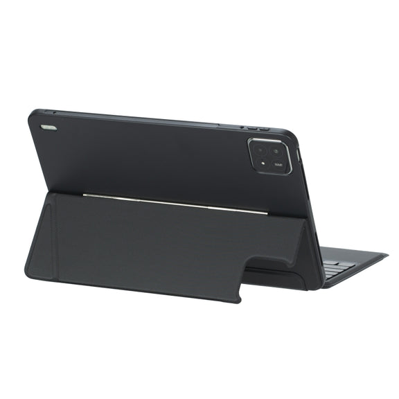 For Xiaomi Pad 6S Pro 12.4 T0N10-AS Detachable Rotating Backlit Touch Bluetooth Keyboard Case(Black)