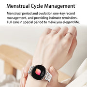 MT55 1.43 inch AMOLED HD Screen Ultra-thin Smart Call Health Watch, Silicone Strap(Silver Grey)