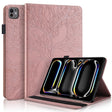 For iPad Pro 11 2024 Tree Life Series Embossed Smart Leather Tablet Case(Rose Gold) - iPad Pro 11 2024 Cases by PMC TechLife | Online Shopping South Africa | PMC TechLife | Buy Now Pay Later Mobicred