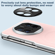 For Huawei Mate X5 SULADA Skin Feel Liquid Leather Shockproof Phone Case(Pink)