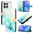 For Xiaomi Redmi K70 / K70 Pro PT003 Marble Pattern Flip Leather Phone Case(Green) - Xiaomi Cases by PMC Jewellery | Online Shopping South Africa | PMC Jewellery | Buy Now Pay Later Mobicred