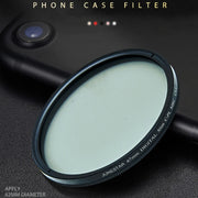 For Xiaomi 14 Ultra JSR Phone Case with Filter Adapter Ring & Storage Box(Black Silver)