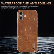 For iPhone 16 Plus AZNS Electroplated Frame Crocodile Texture Full Coverage Phone Case(Green)