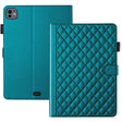 For iPad Pro 11 2024 Rhombus Lattice Leather Smart Tablet Case(Dark Green) - iPad Pro 11 2024 Cases by PMC TechLife | Online Shopping South Africa | PMC TechLife | Buy Now Pay Later Mobicred