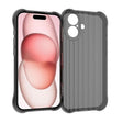For iPhone 16 Water Ripple Fine Hole TPU Phone Case(Black) - iPhone 16 Cases by PMC TechLife | Online Shopping South Africa | PMC TechLife | Buy Now Pay Later Mobicred