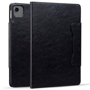 For iPad Air 13 2025 / 2024 Cat Buckle Leather Smart Tablet Case(Black)