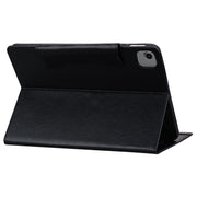 For iPad Air 13 2025 / 2024 Cat Buckle Leather Smart Tablet Case(Black)