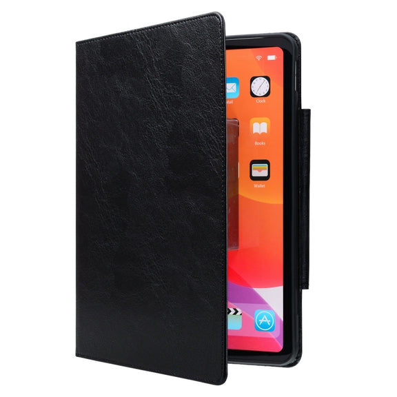 For iPad Air 13 2025 / 2024 Cat Buckle Leather Smart Tablet Case(Black)