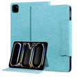 For iPad Pro 11 2024 Cat Buckle Leather Smart Tablet Case(Sky Blue) - iPad Pro 11 2024 Cases by PMC TechLife | Online Shopping South Africa | PMC TechLife | Buy Now Pay Later Mobicred