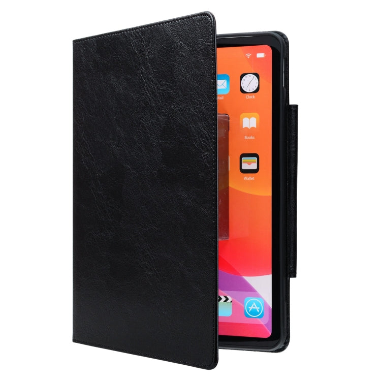 For iPad Pro 11 2024 Cat Buckle Leather Smart Tablet Case(Black)