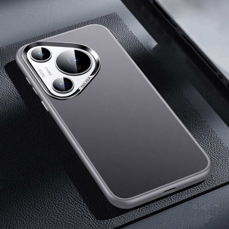 For Huawei Pura 70 Pro / 70 Pro+ SULADA Skin Feel Matte Shockproof Phone Case(Grey)
